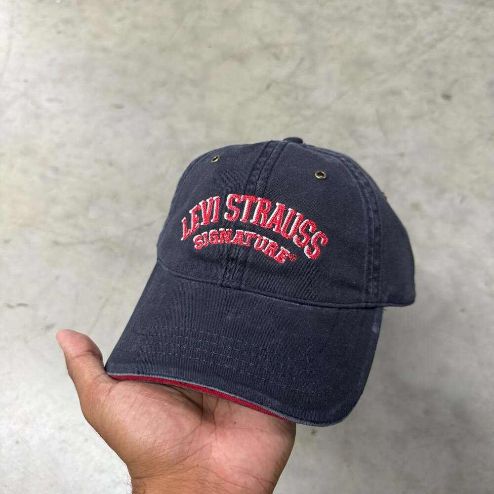 Levi Strauss Signature Baseball Cap Navy Blue